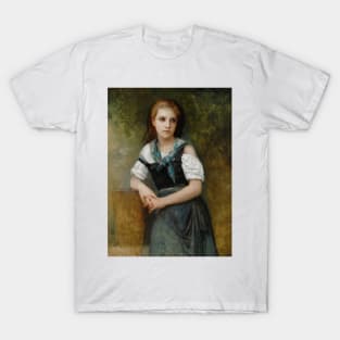 A Study For The Secret by William-Adolphe Bouguereau T-Shirt